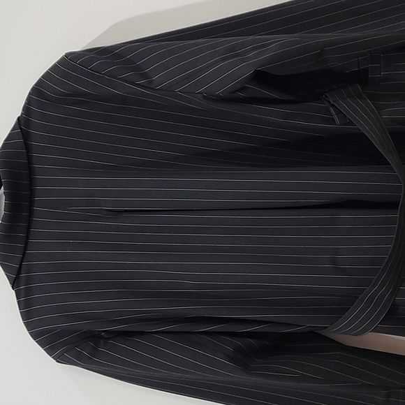 Ganni Striped Belted Blazer (SZ 50) - Picture 7 of 16